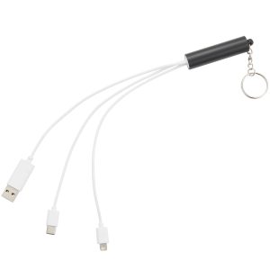 Alternative view of Route Light Up Logo 5-in-1 Cable