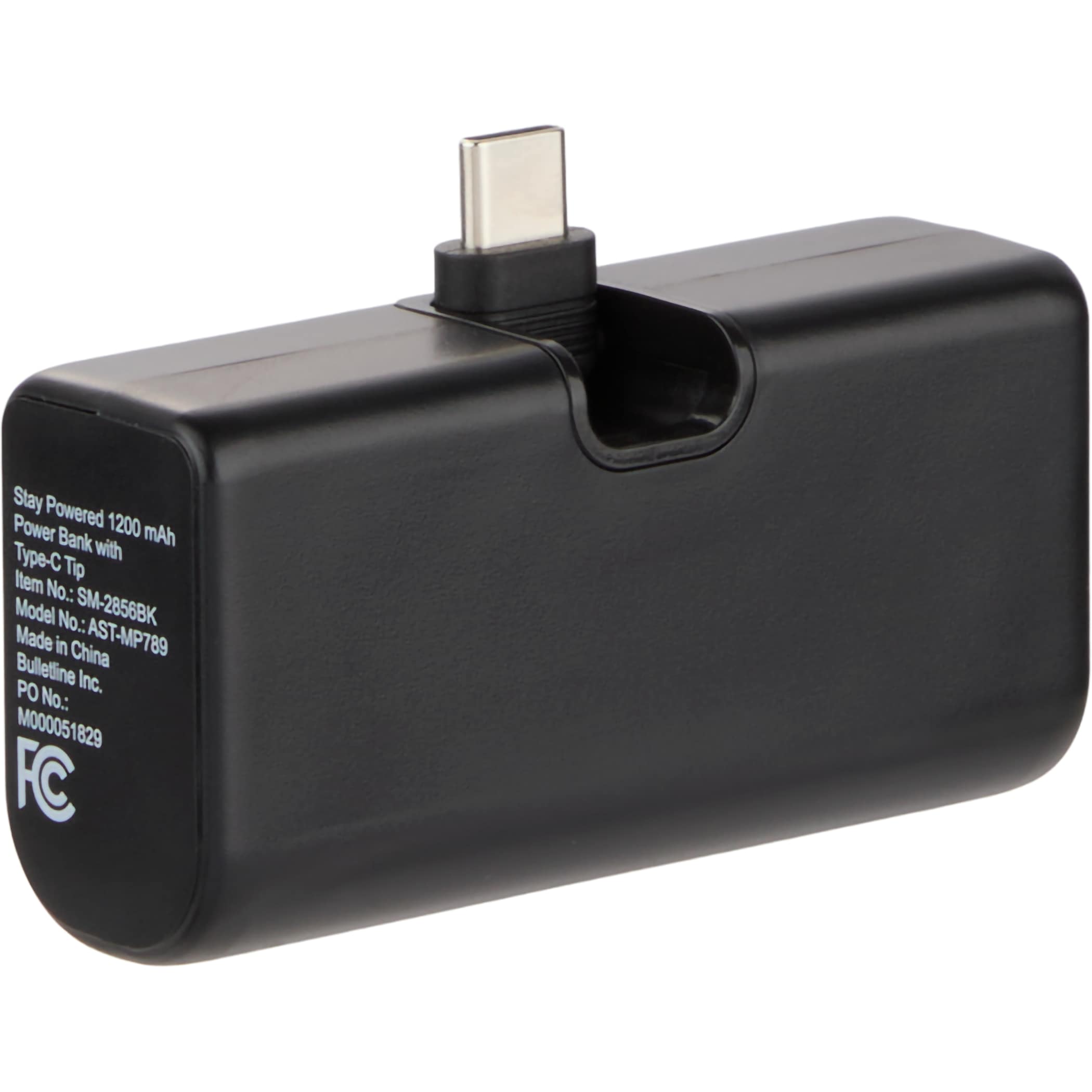 Stay Powered 1,200 mAh Power Bank with Type-C Tip - Image 3
