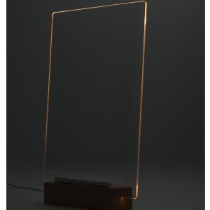 Alternative view of Note Brite Light-Up Acrylic Dry Erase Board
