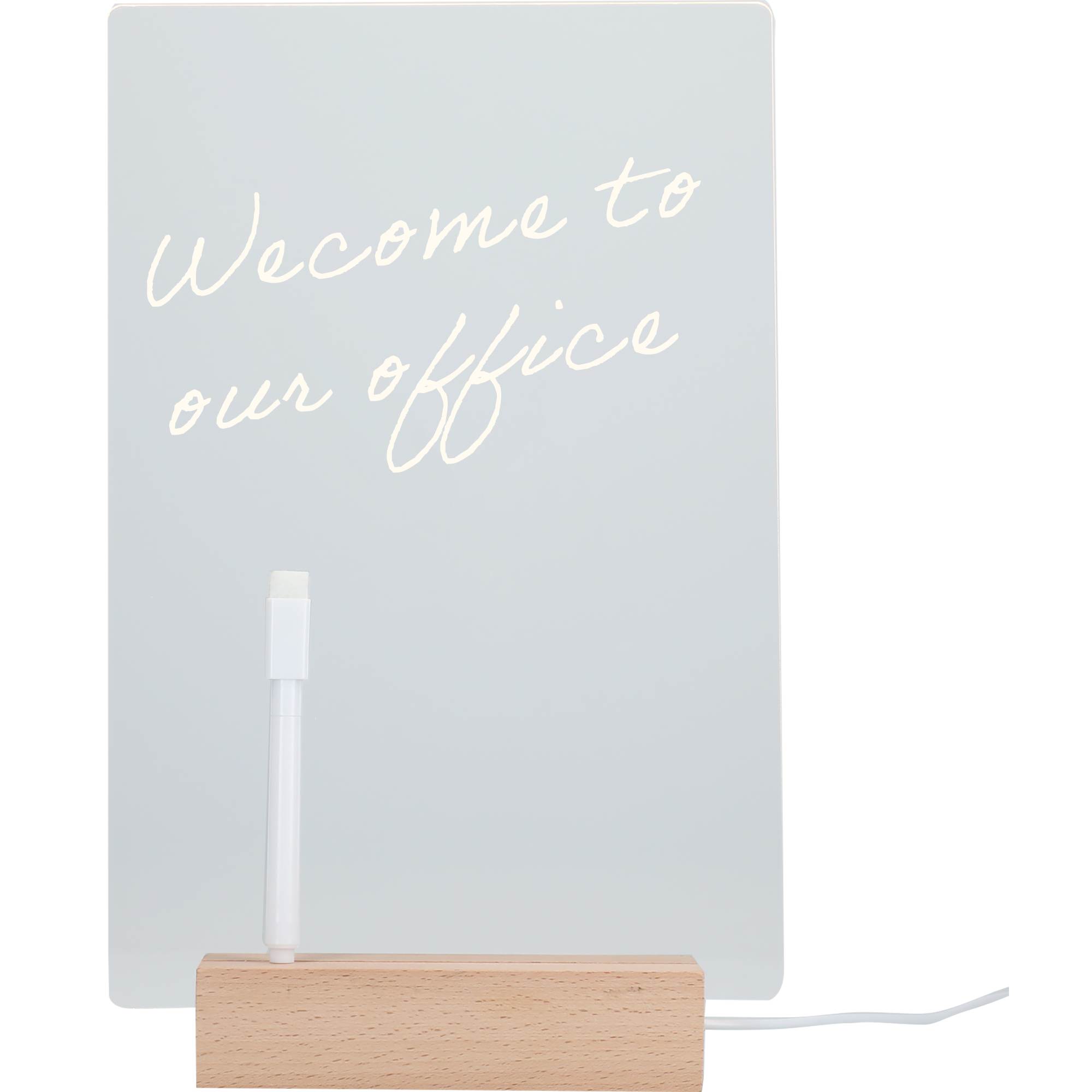 Note Brite Light-Up Acrylic Dry Erase Board - Image 8