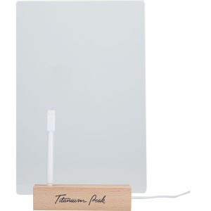 Note Brite Light-Up Acrylic Dry Erase Board