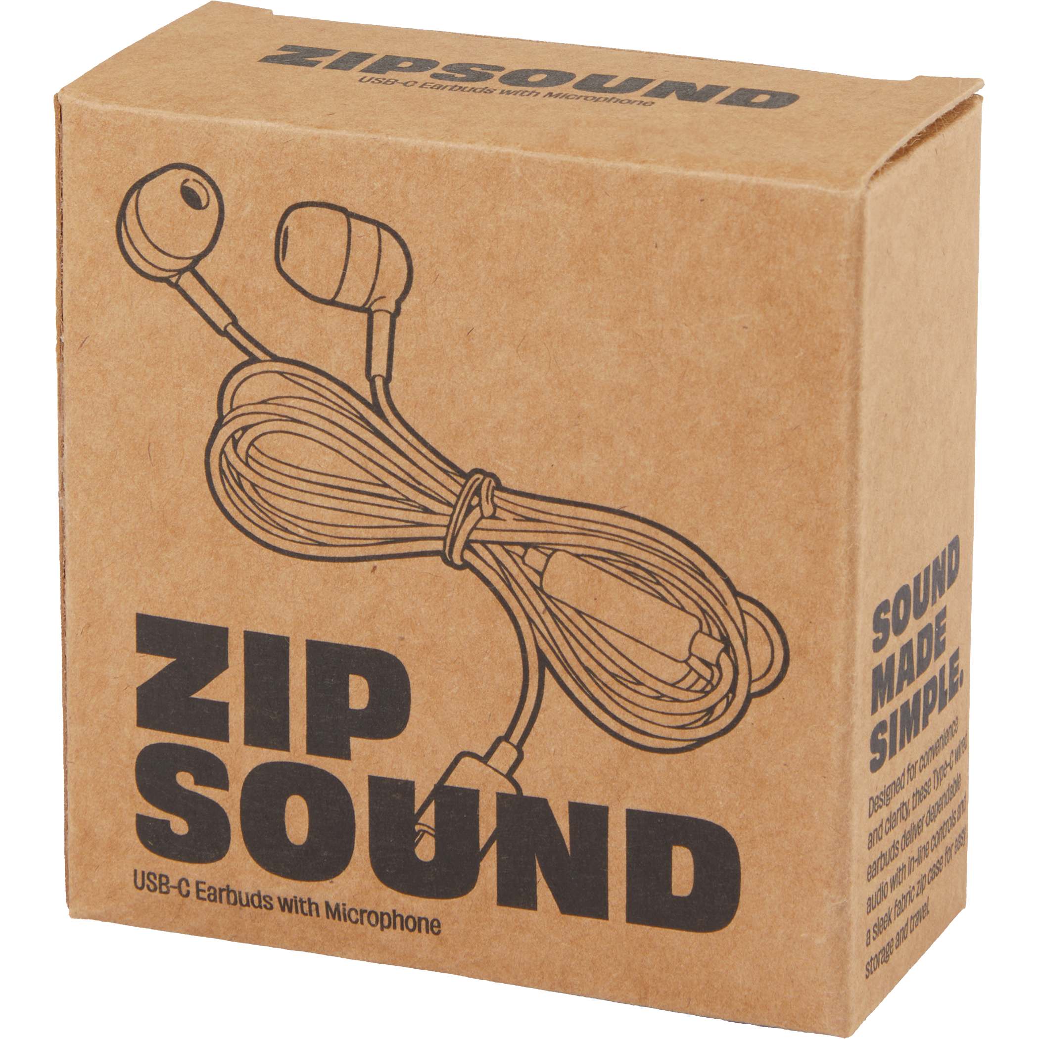 ZipSound USB-C Wired Earbuds with Microphone - Image 17
