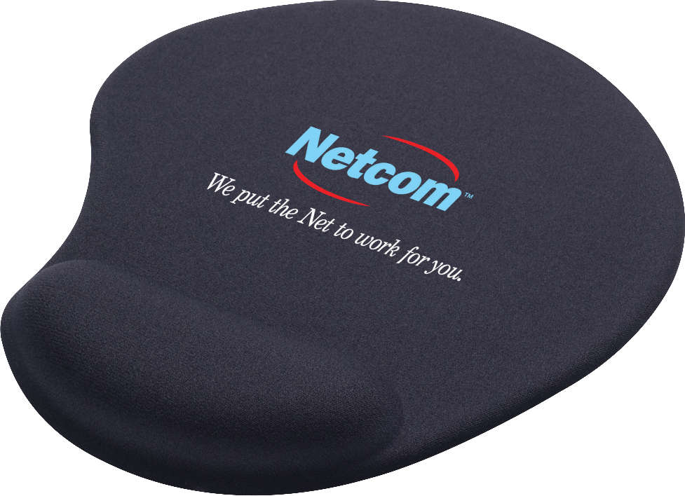 Solid Jersey Gel Mouse Pad / Wrist Rest