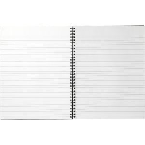Alternative view of 8.5" x 11" FSC® Mix Large Business Spiral Notebook