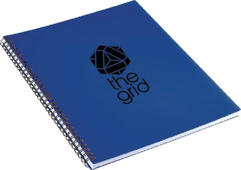 8.5" x 11" FSC® Mix Large Business Spiral Notebook - Image 9