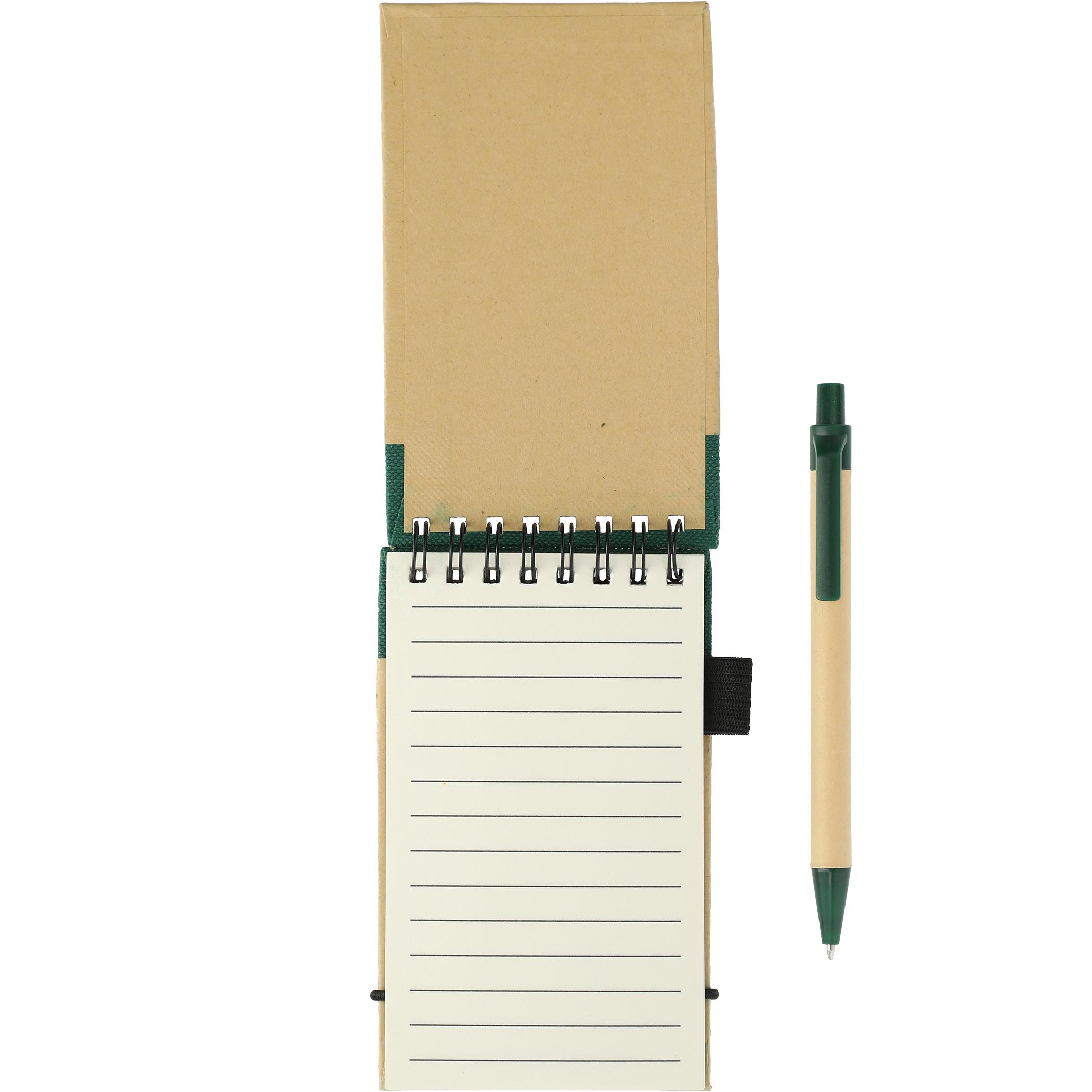 5" x 3" FSC® Mix Recycled Jotter with Pen - Image 18