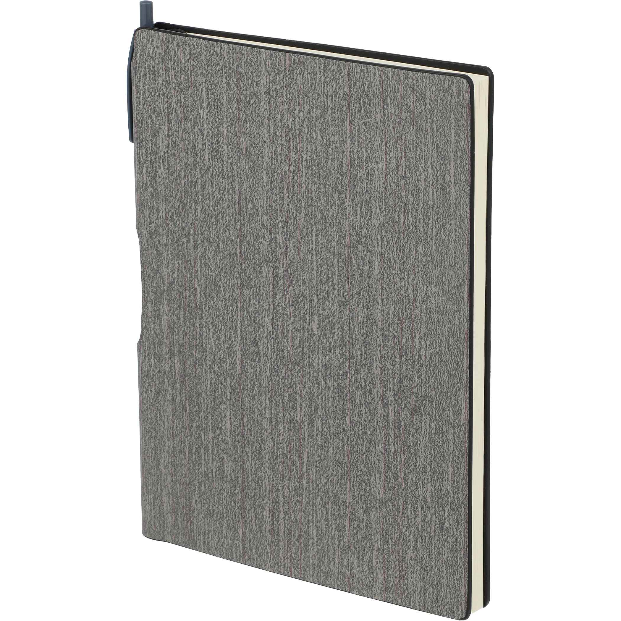 6" x 8.5" FSC® Mix Bari Notebook with Pen - Image 2