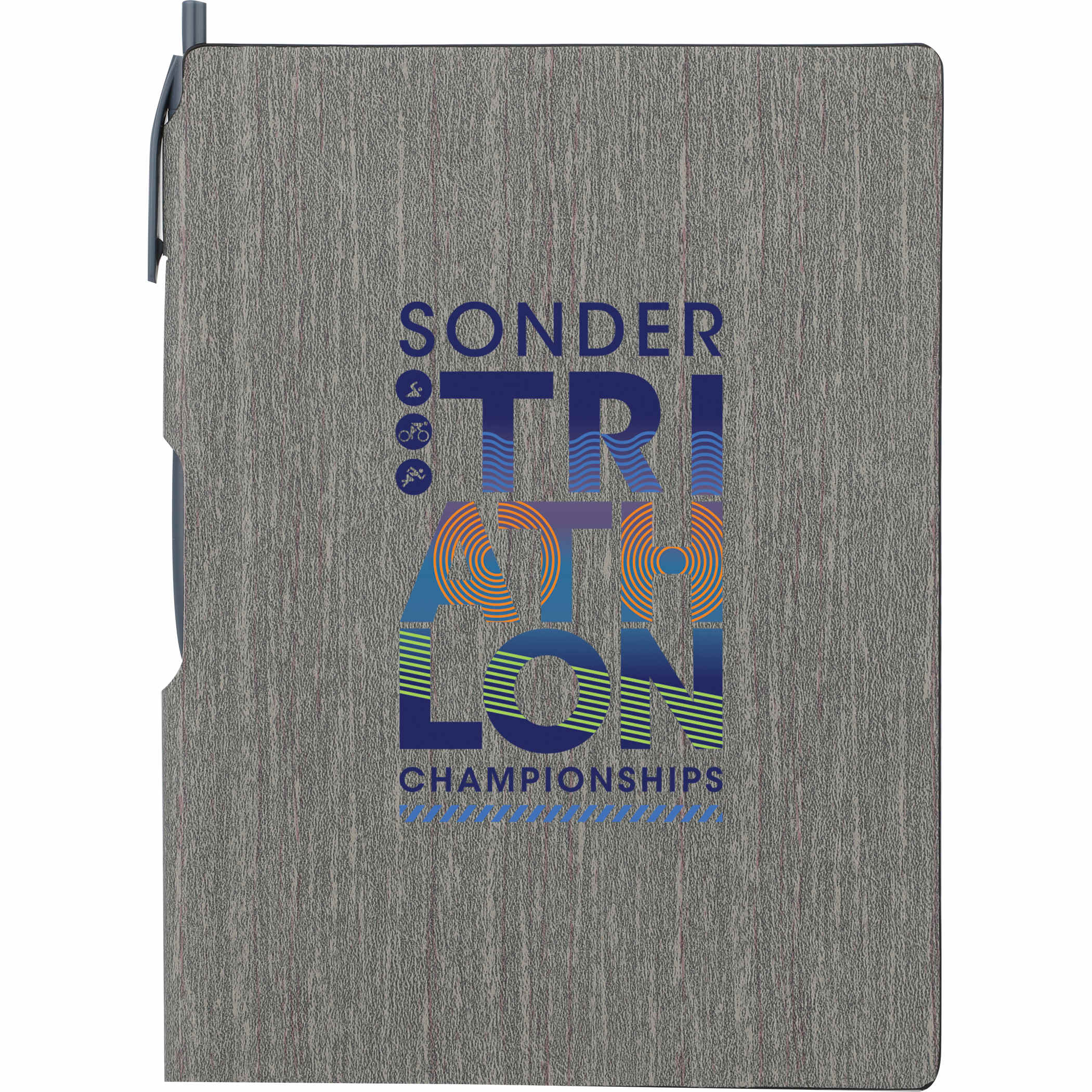 6" x 8.5" FSC® Mix Bari Notebook with Pen