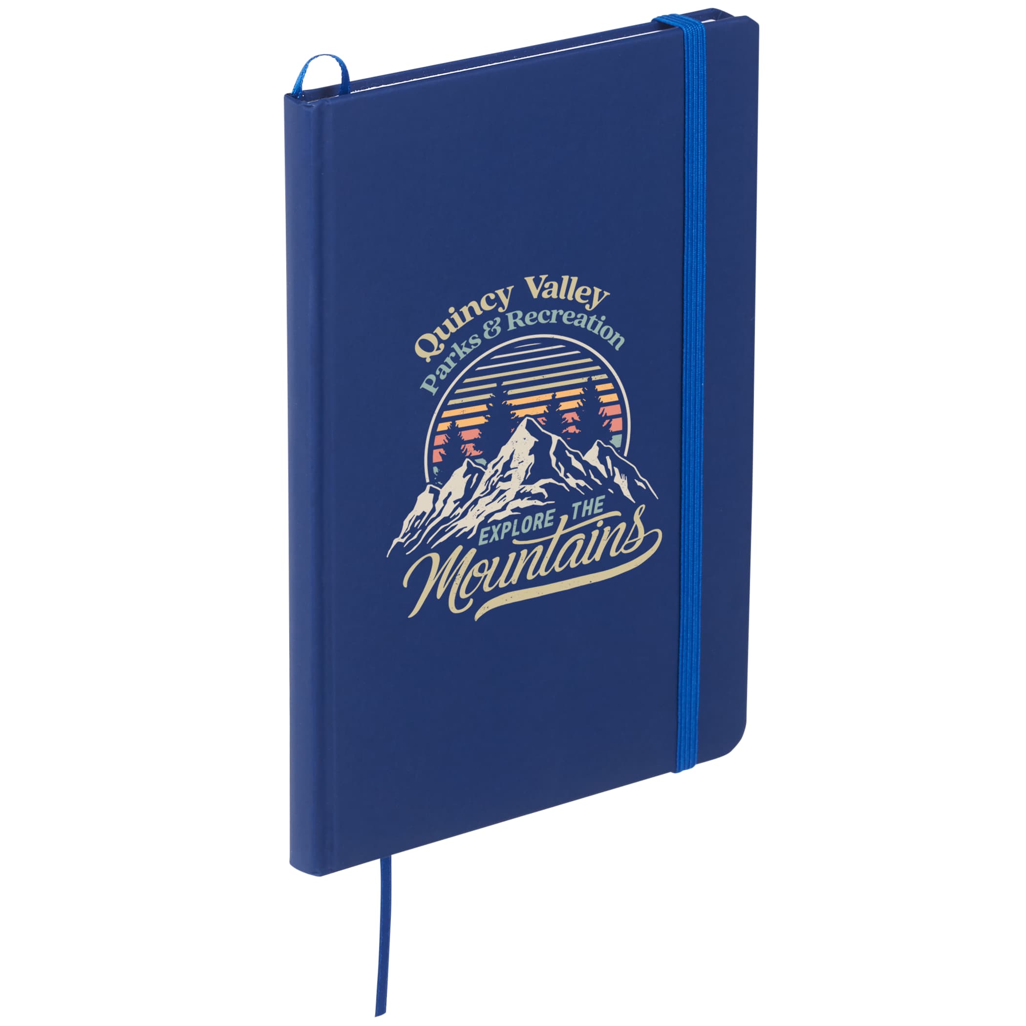5" x 7" FSC® Mix Snap Elastic Closure Notebook - Image 10