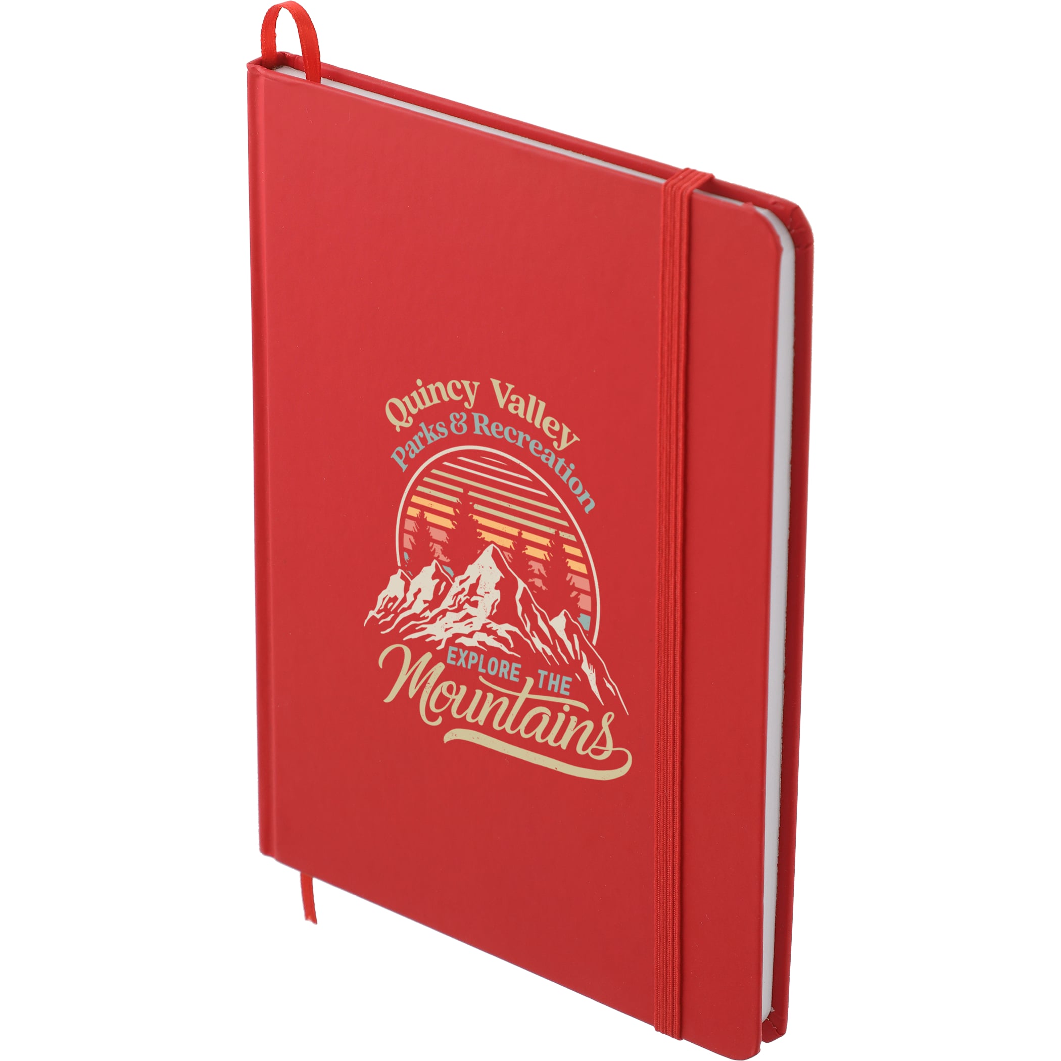 5" x 7" FSC® Mix Snap Elastic Closure Notebook - Image 16
