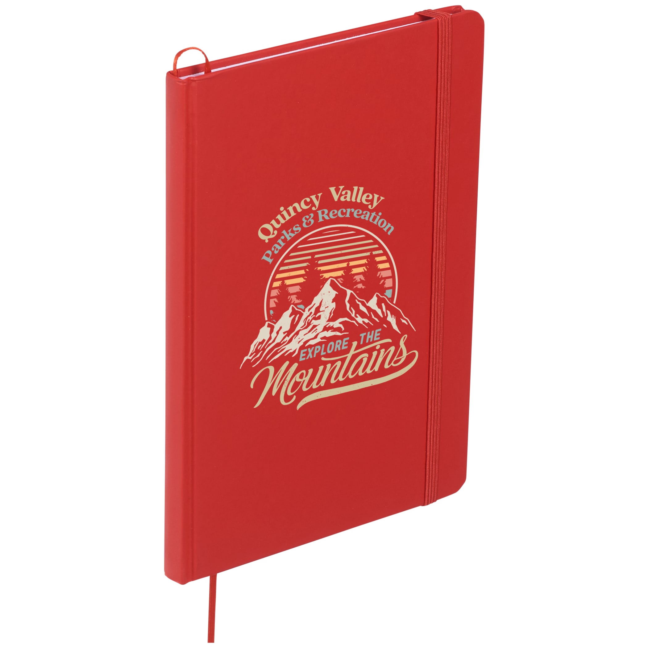5" x 7" FSC® Mix Snap Elastic Closure Notebook - Image 17