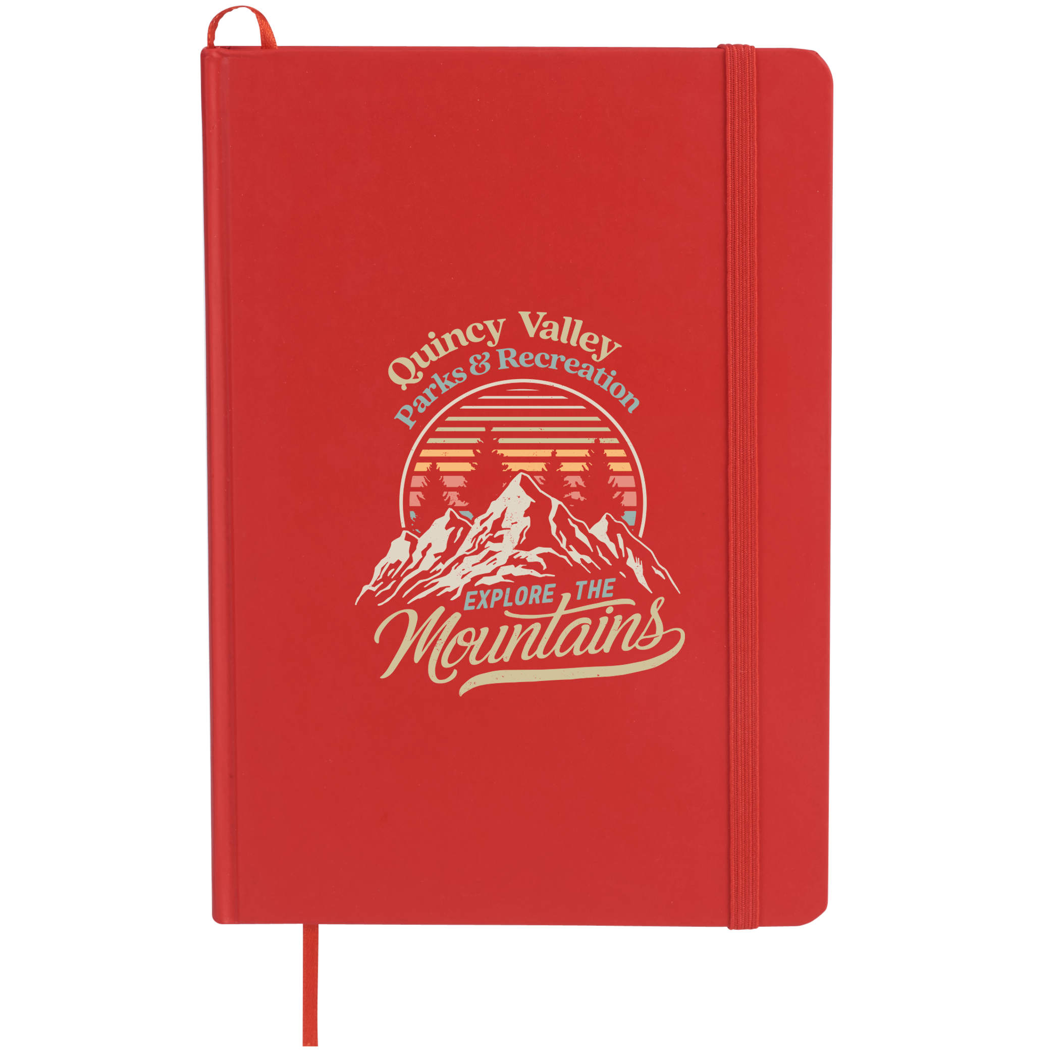 5" x 7" FSC® Mix Snap Elastic Closure Notebook - Image 18