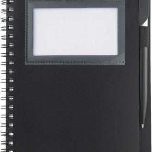 Alternative view of 5.5" x 7" FSC® Mix Star Spiral Notebook with Pen