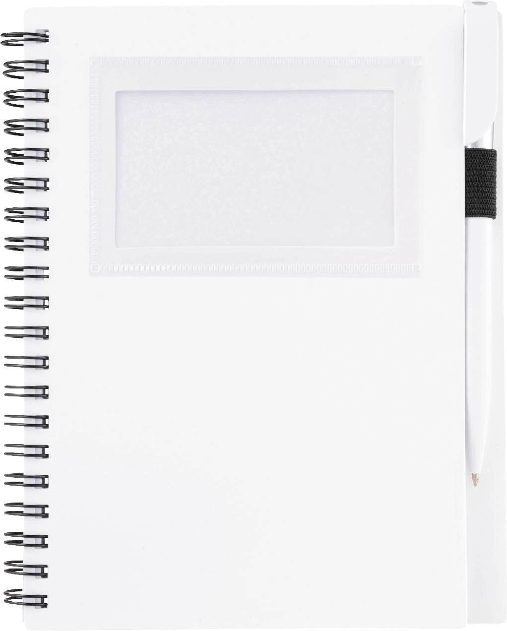 5.5" x 7" FSC® Mix Star Spiral Notebook with Pen - Image 8