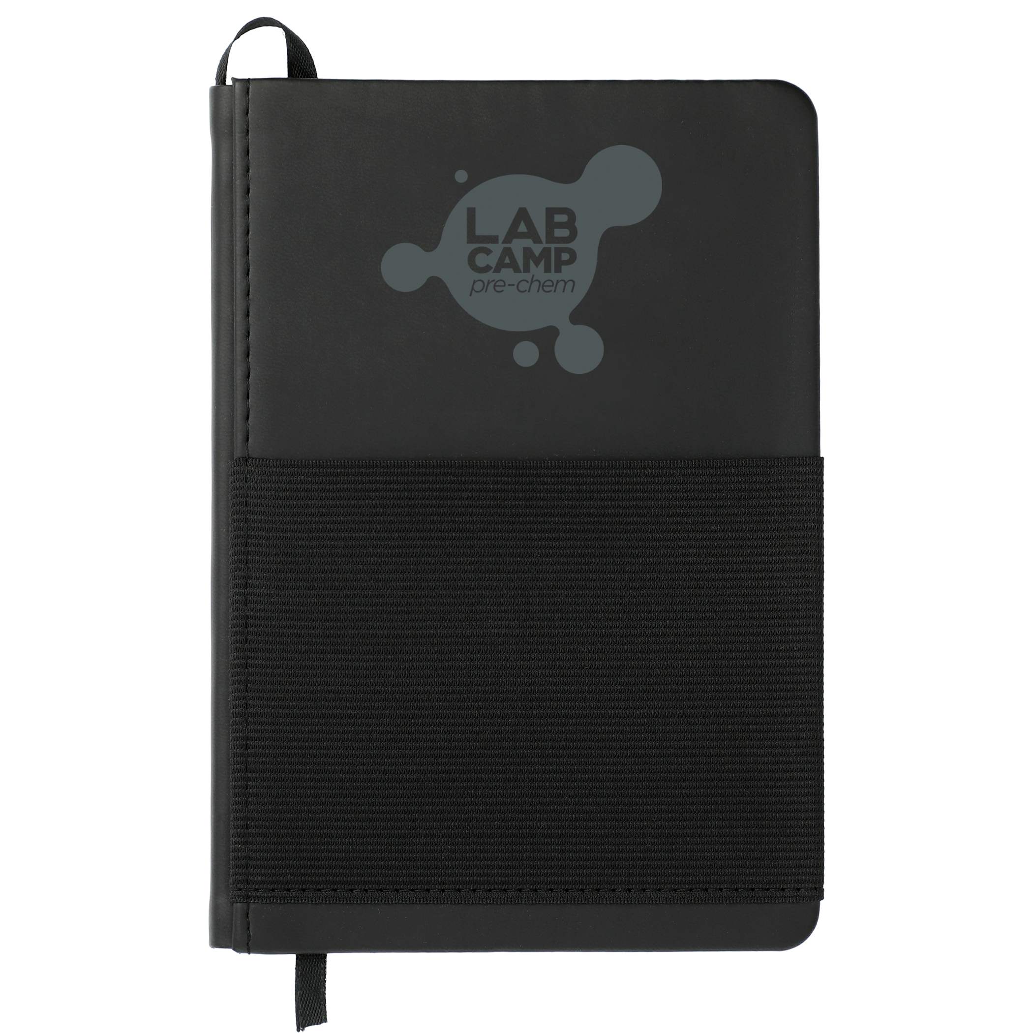 5" x 7" FSC® Mix Elastic Phone Pocket Notebook - Image 4