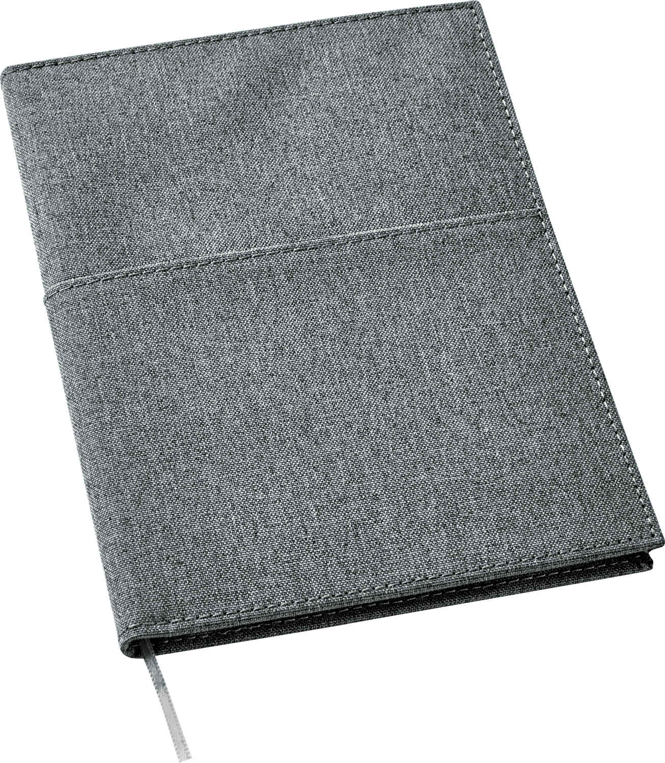 5"x 7" FSC® Mix Canvas Pocket Refillable Notebook - Image 2