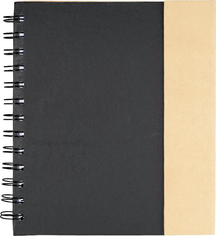 6.5" x 7" FSC® Mix Lock-it Spiral Notebook - Image 3