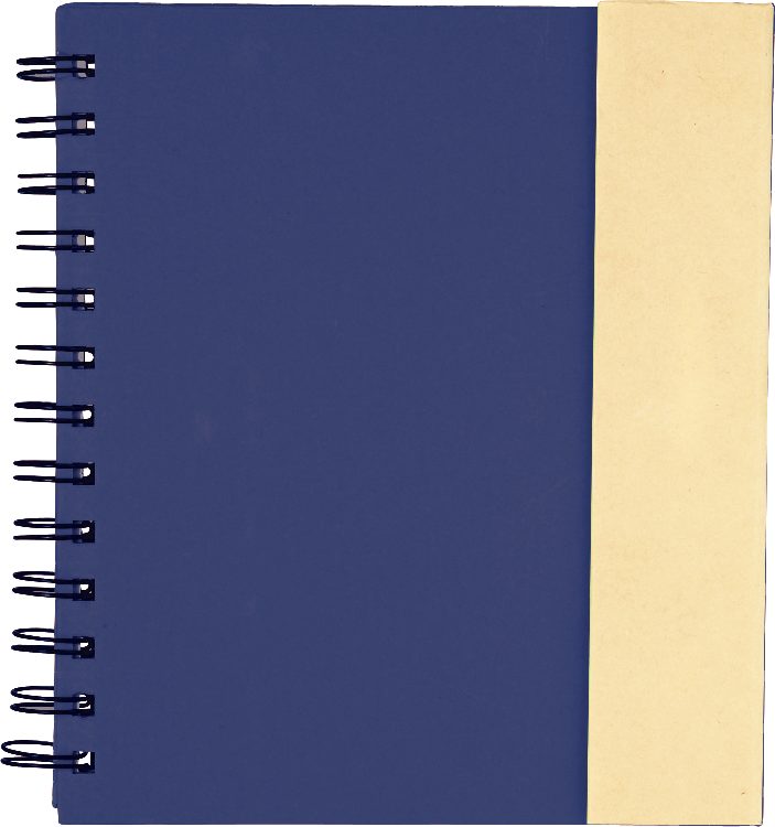6.5" x 7" FSC® Mix Lock-it Spiral Notebook - Image 4