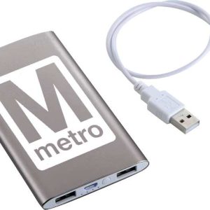 Sleek Aluminum 4000 mAh Power Bank