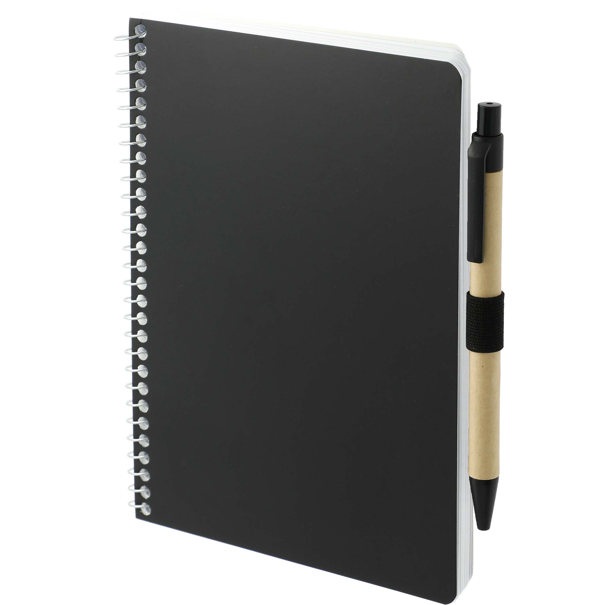 5” x 7” FSC® Mix Spiral Notebook with Pen - Image 3