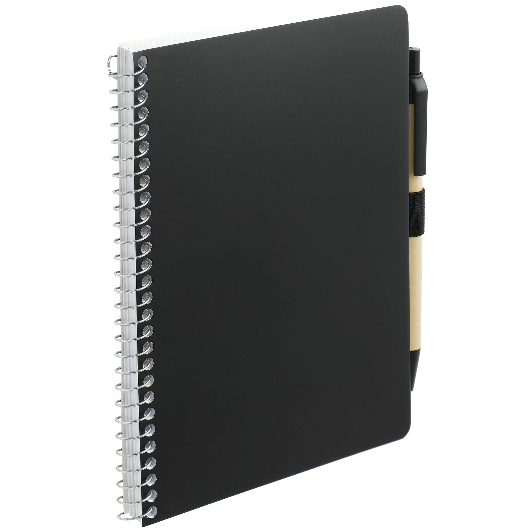 5” x 7” FSC® Mix Spiral Notebook with Pen - Image 4