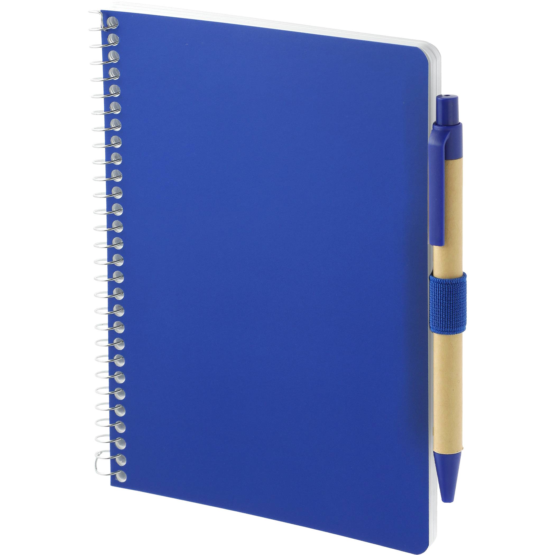 5” x 7” FSC® Mix Spiral Notebook with Pen - Image 10