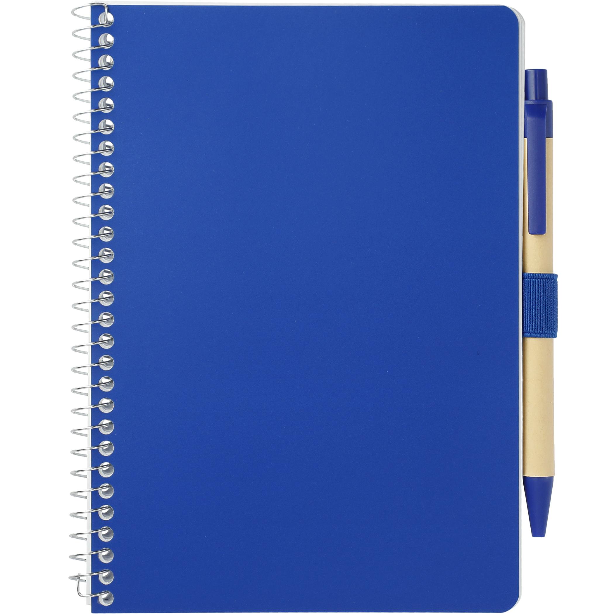 5” x 7” FSC® Mix Spiral Notebook with Pen - Image 12