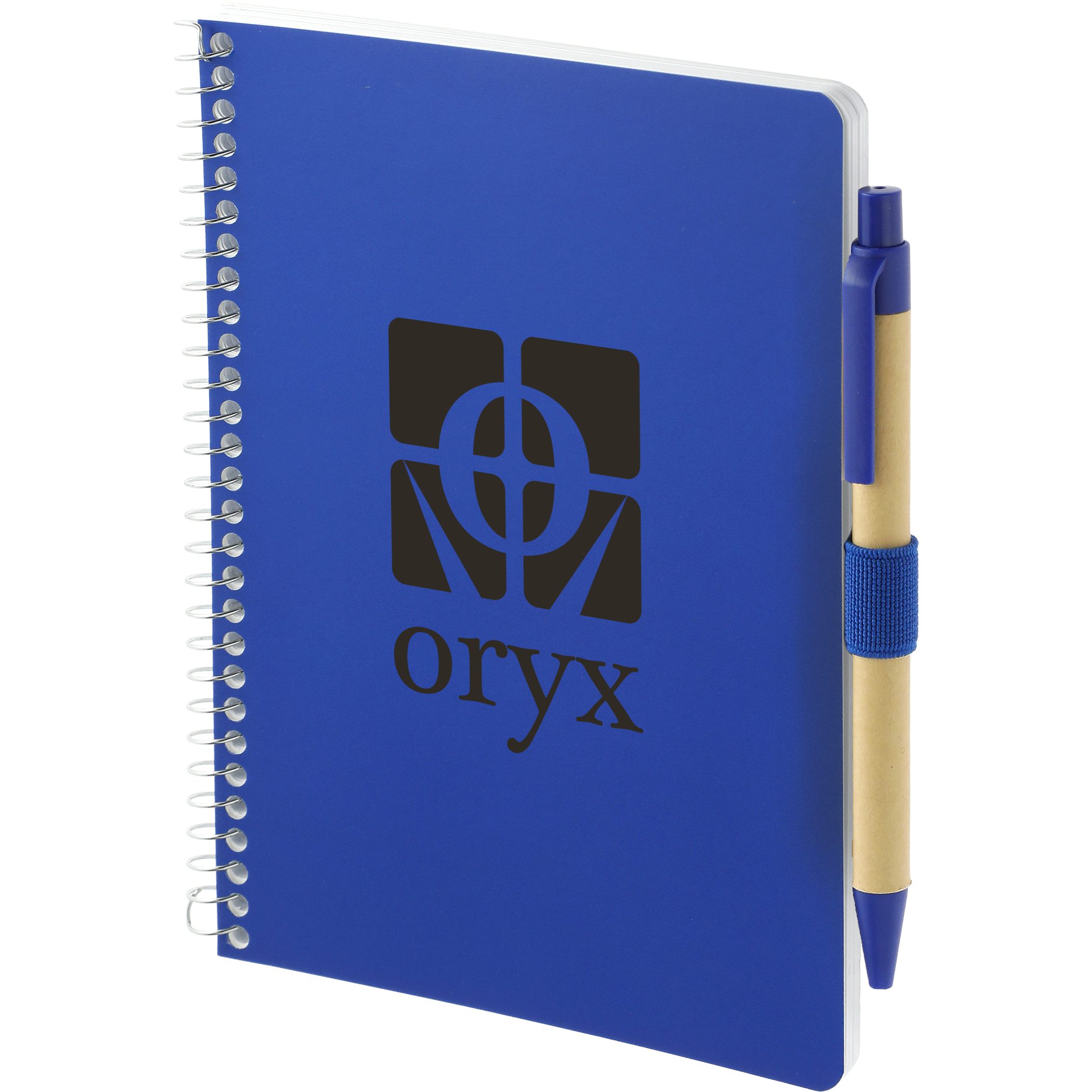 5” x 7” FSC® Mix Spiral Notebook with Pen - Image 13