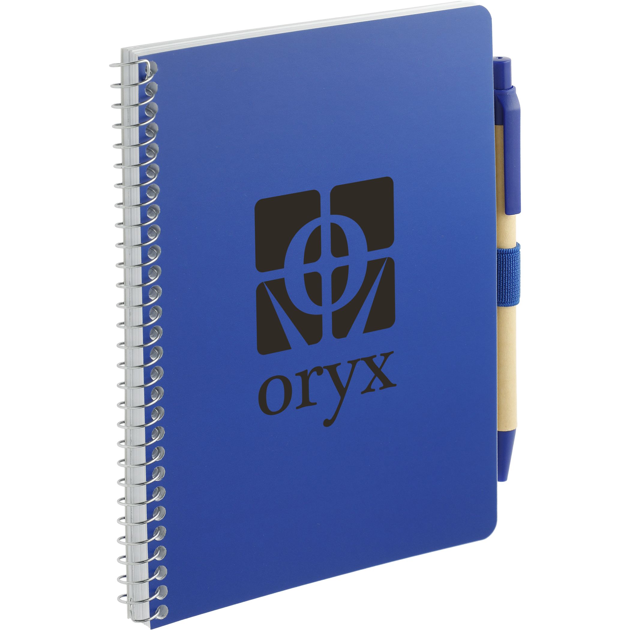 5” x 7” FSC® Mix Spiral Notebook with Pen - Image 14