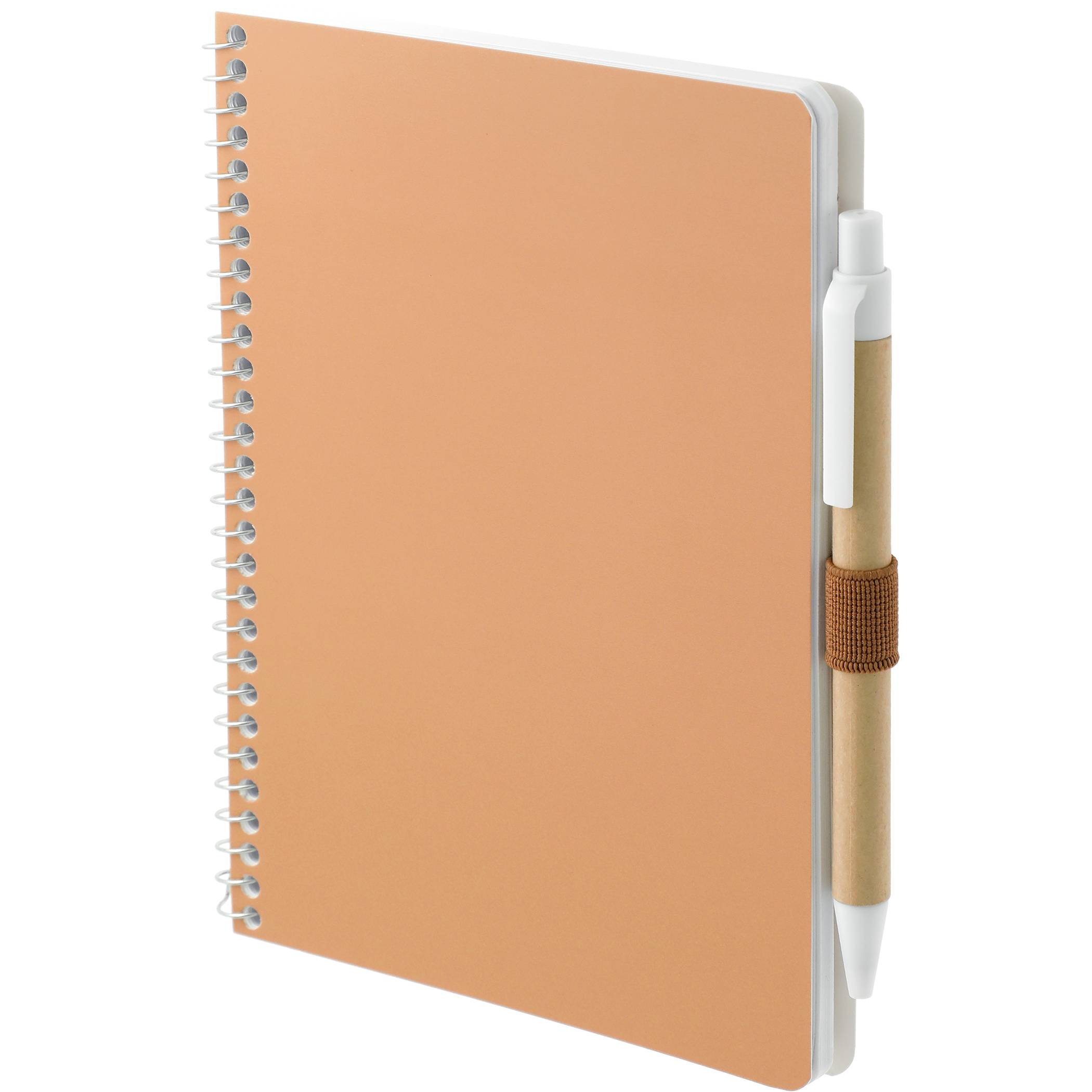 5” x 7” FSC® Mix Spiral Notebook with Pen - Image 16