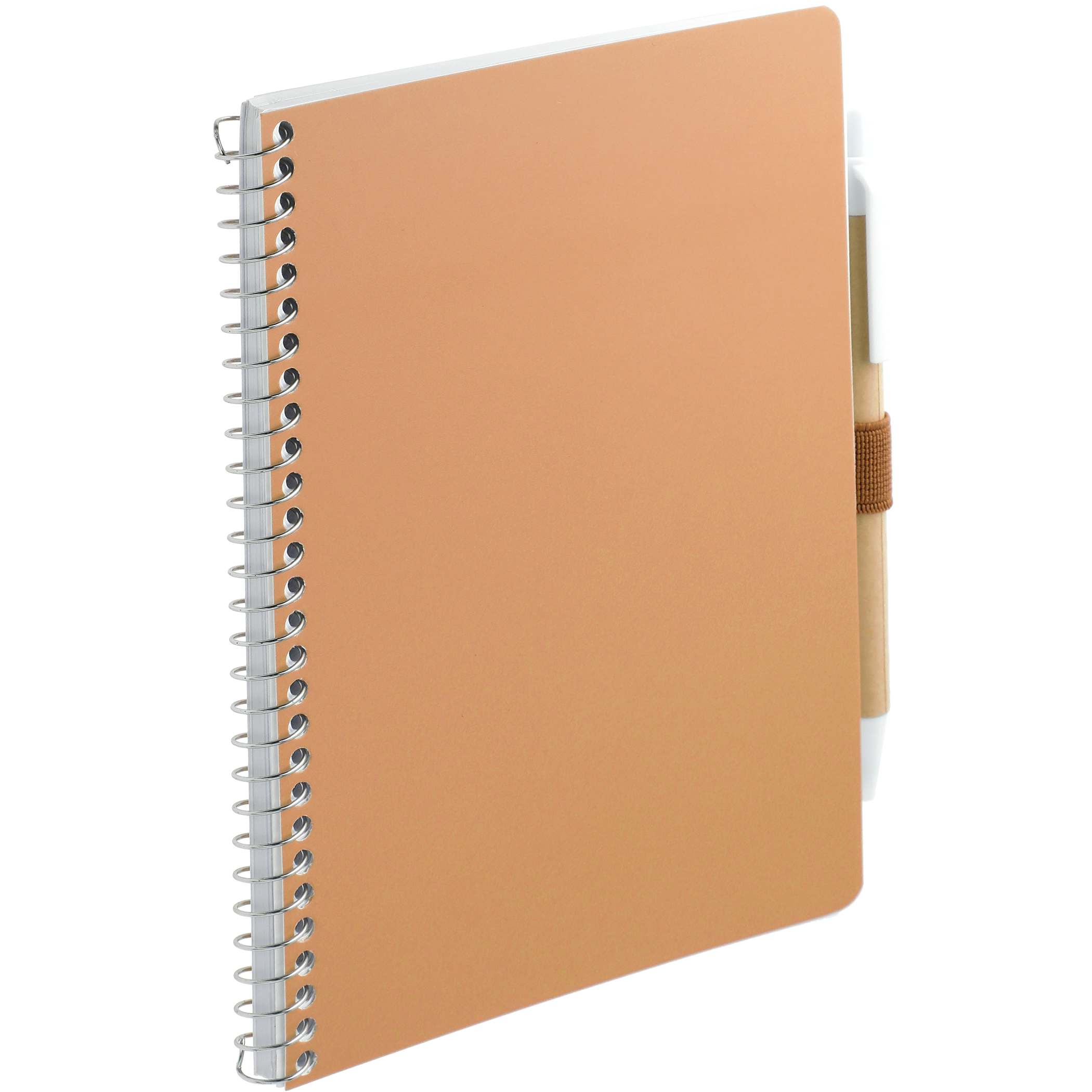 5” x 7” FSC® Mix Spiral Notebook with Pen - Image 17