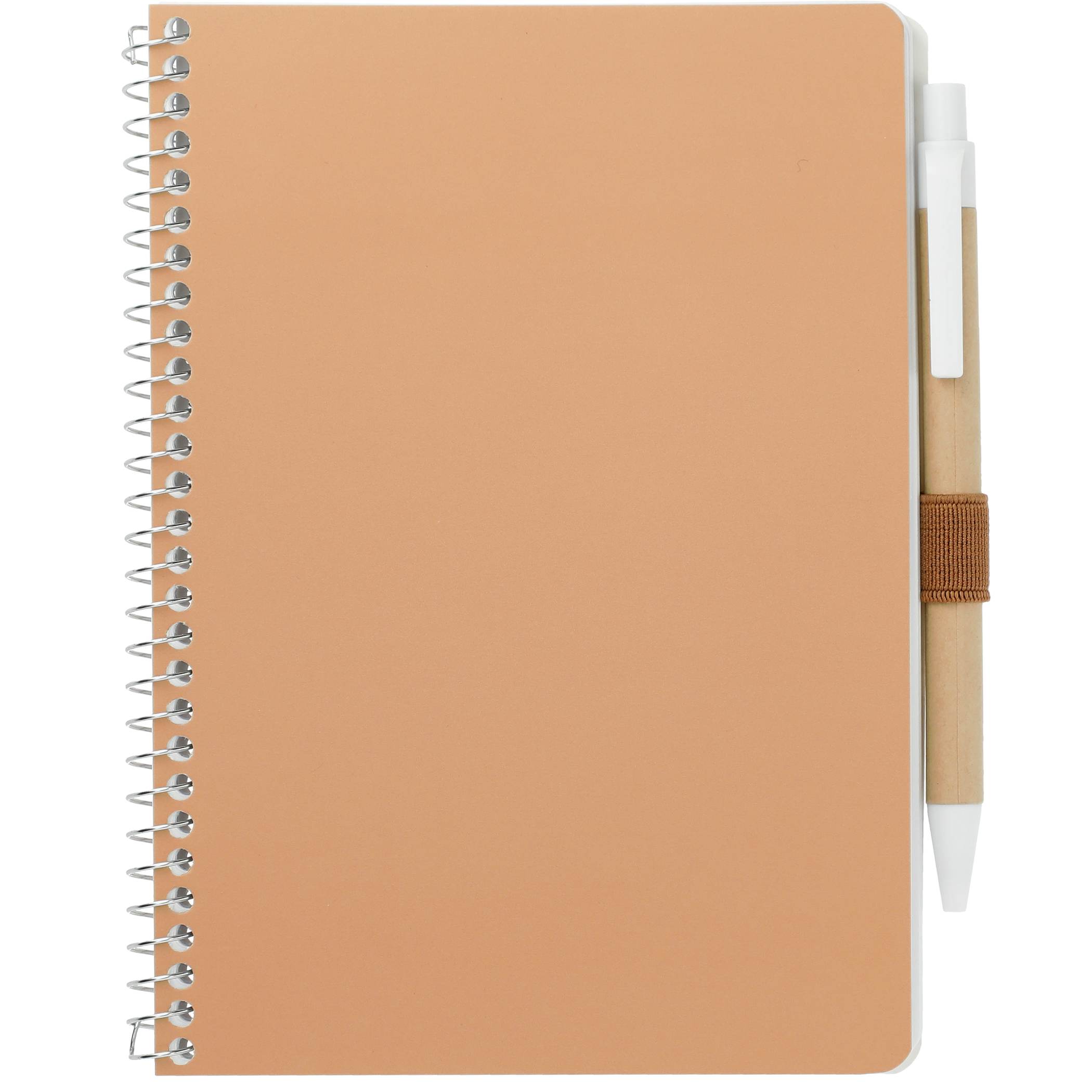5” x 7” FSC® Mix Spiral Notebook with Pen - Image 18