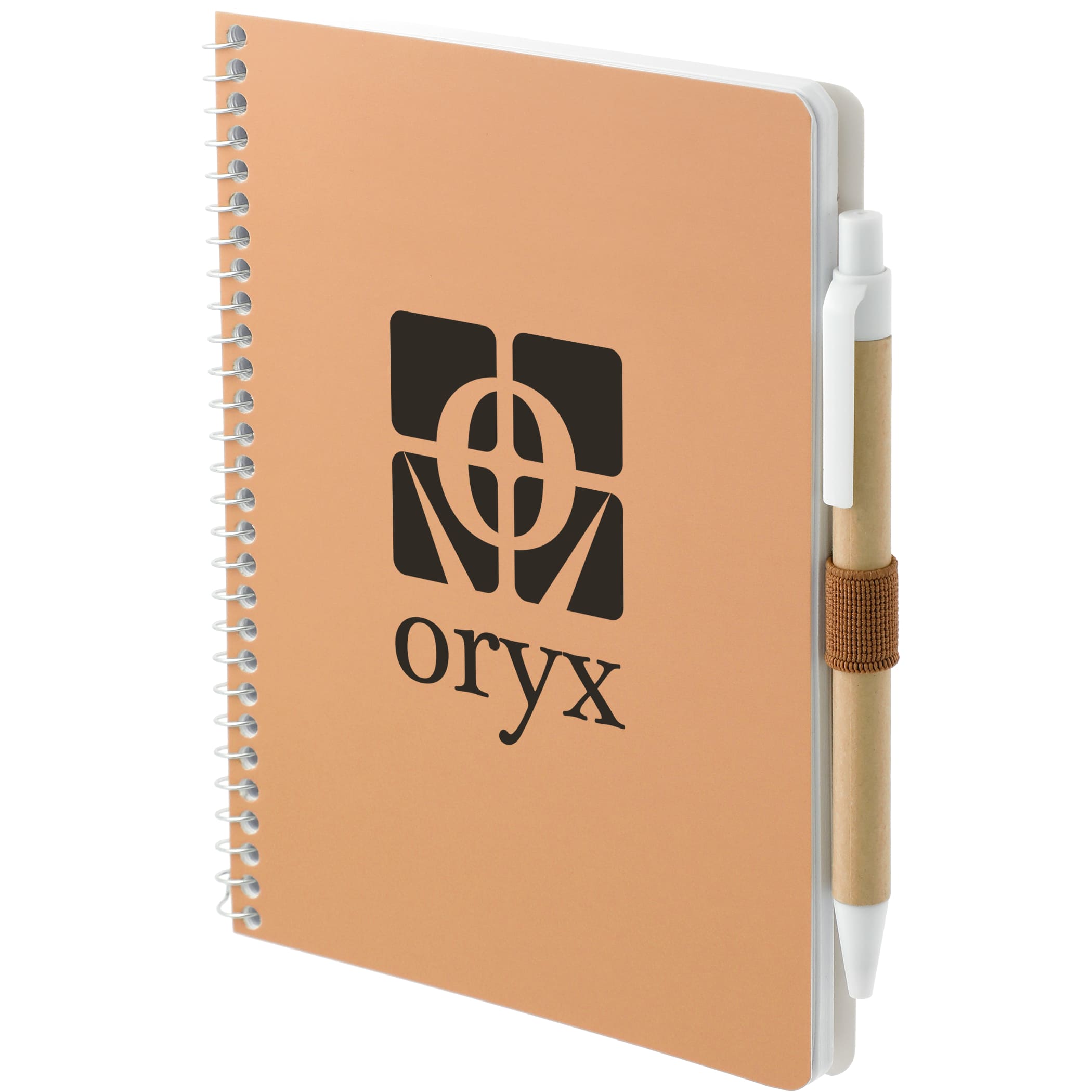 5” x 7” FSC® Mix Spiral Notebook with Pen - Image 19