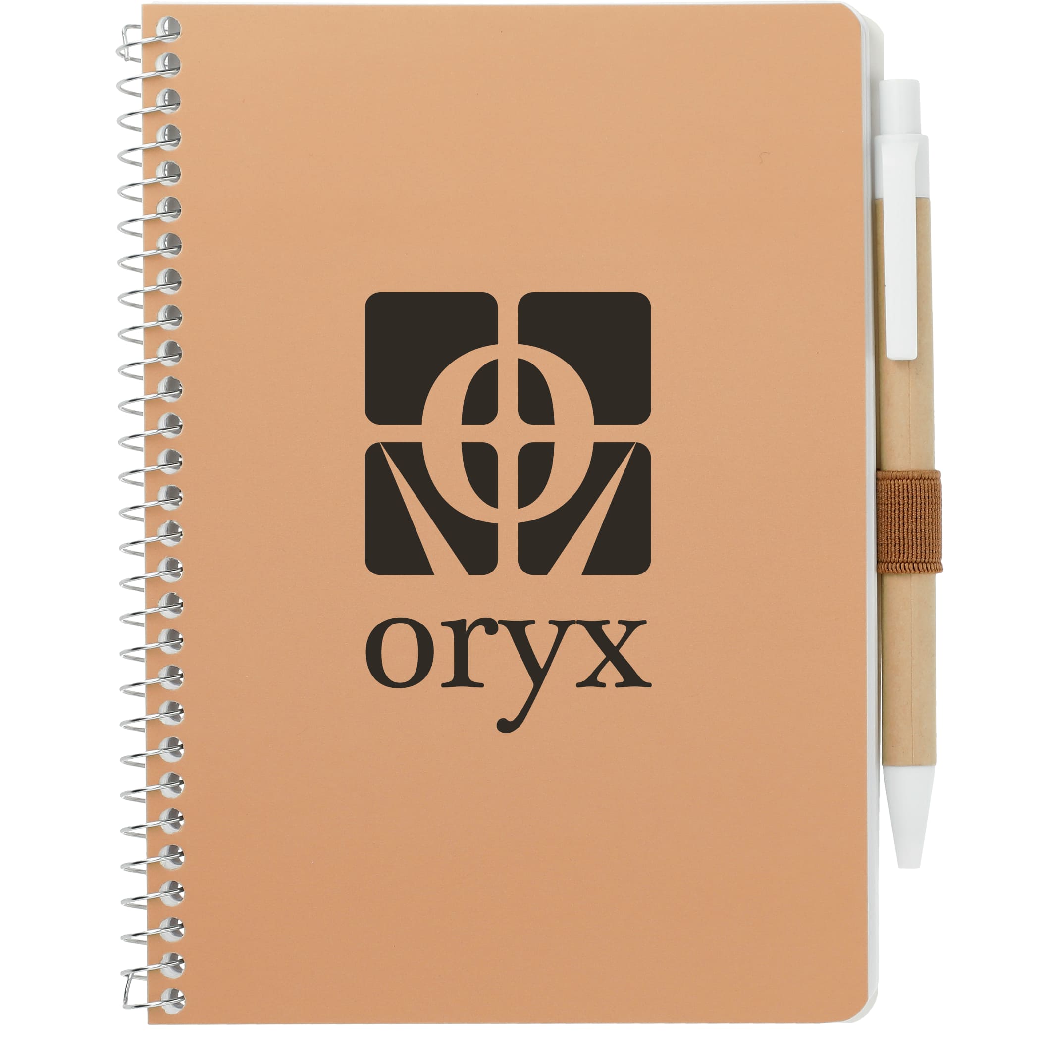 5” x 7” FSC® Mix Spiral Notebook with Pen - Image 21