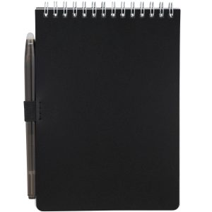 Alternative view of 5” x 7” Mineral Stone Field Reporter Notebook with Pen