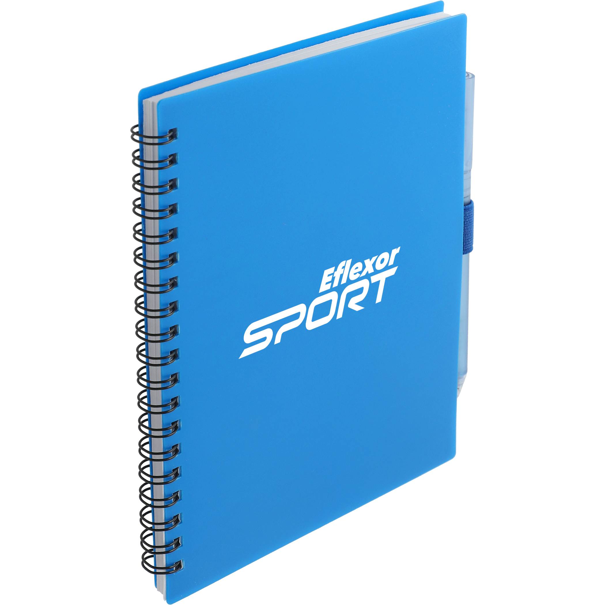 5.5” x 7” FSC® Recycled Spiral Notebook w/ RPET Pen - Image 13