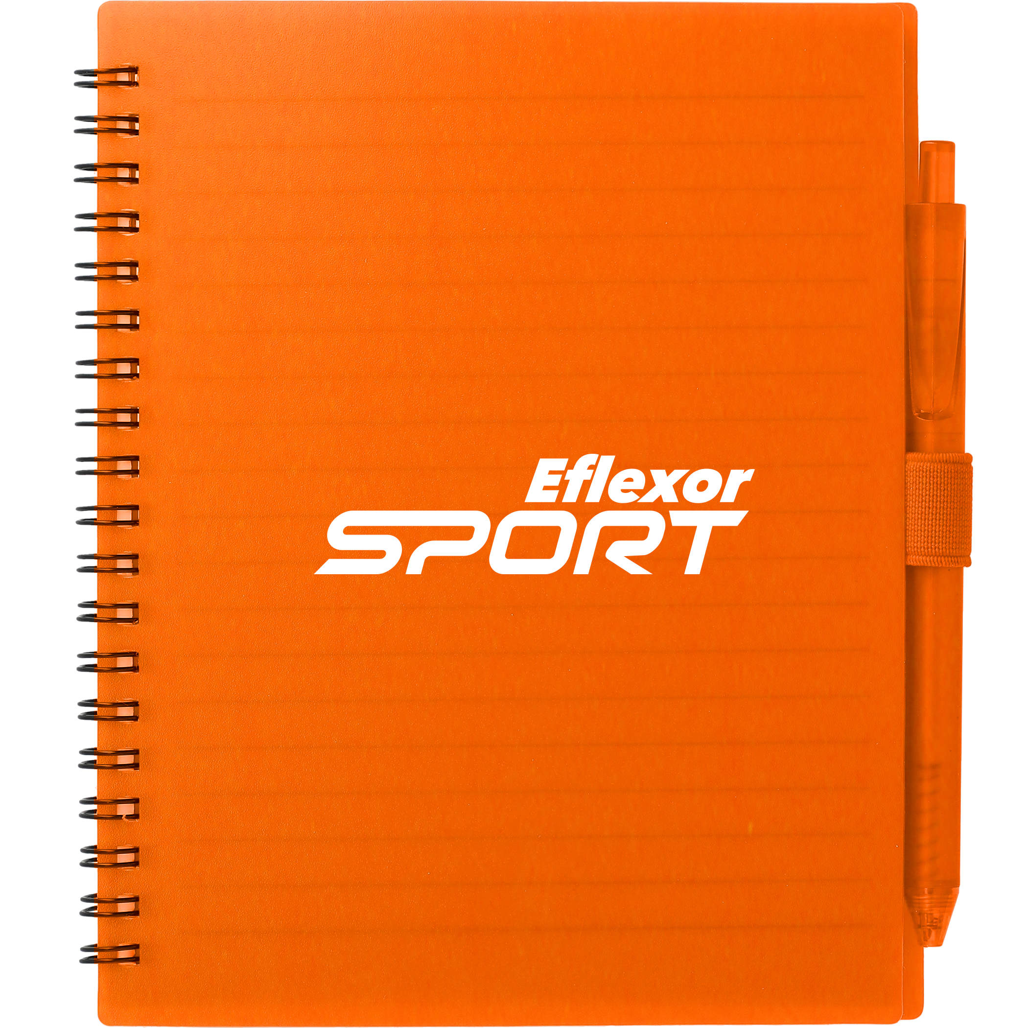 5.5” x 7” FSC® Recycled Spiral Notebook w/ RPET Pen - Image 20