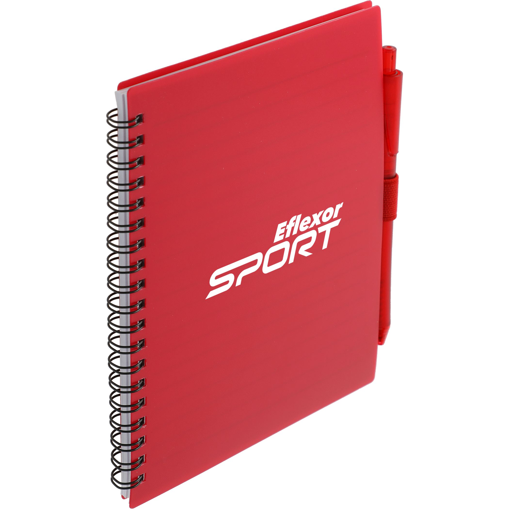 5.5” x 7” FSC® Recycled Spiral Notebook w/ RPET Pen - Image 29