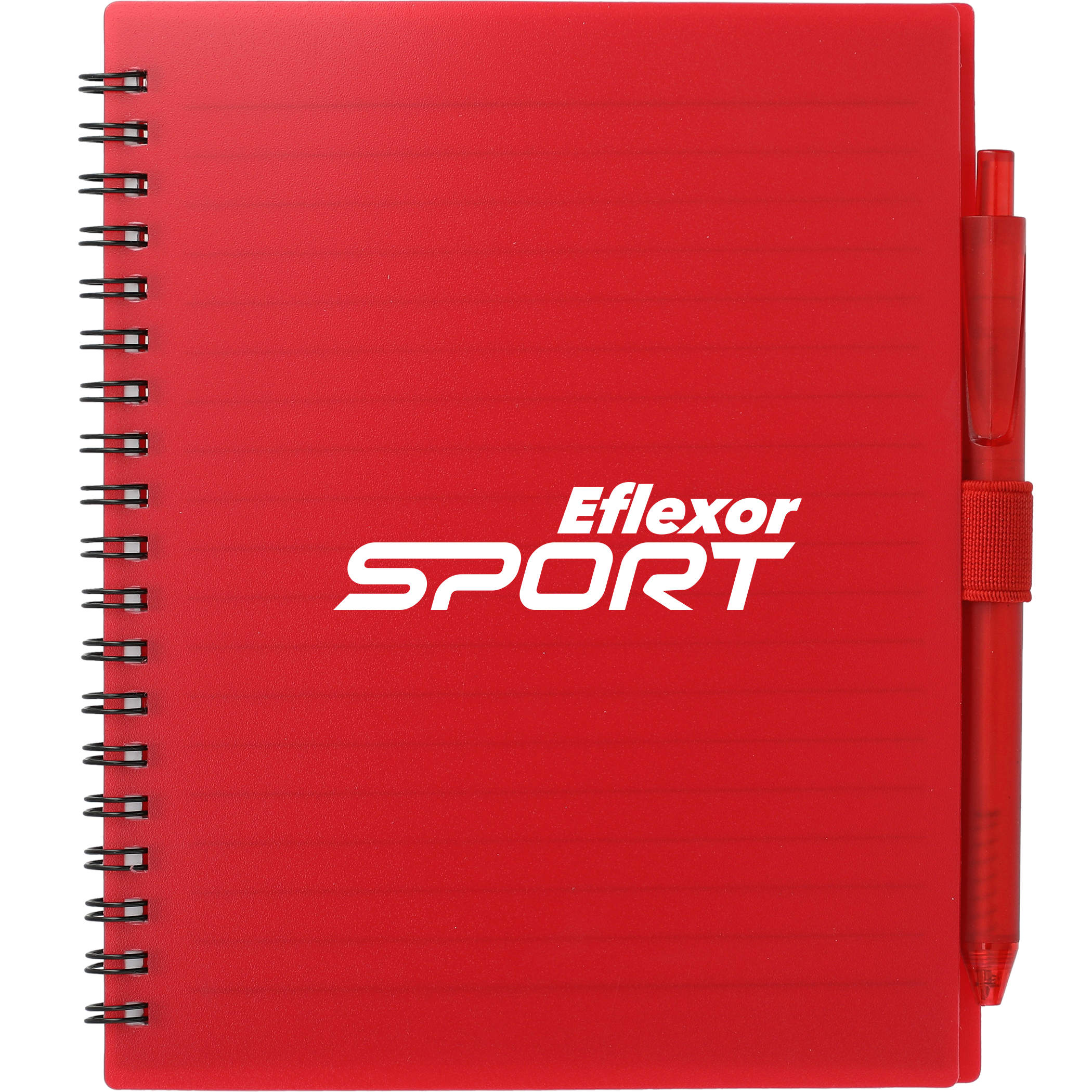 5.5” x 7” FSC® Recycled Spiral Notebook w/ RPET Pen - Image 30