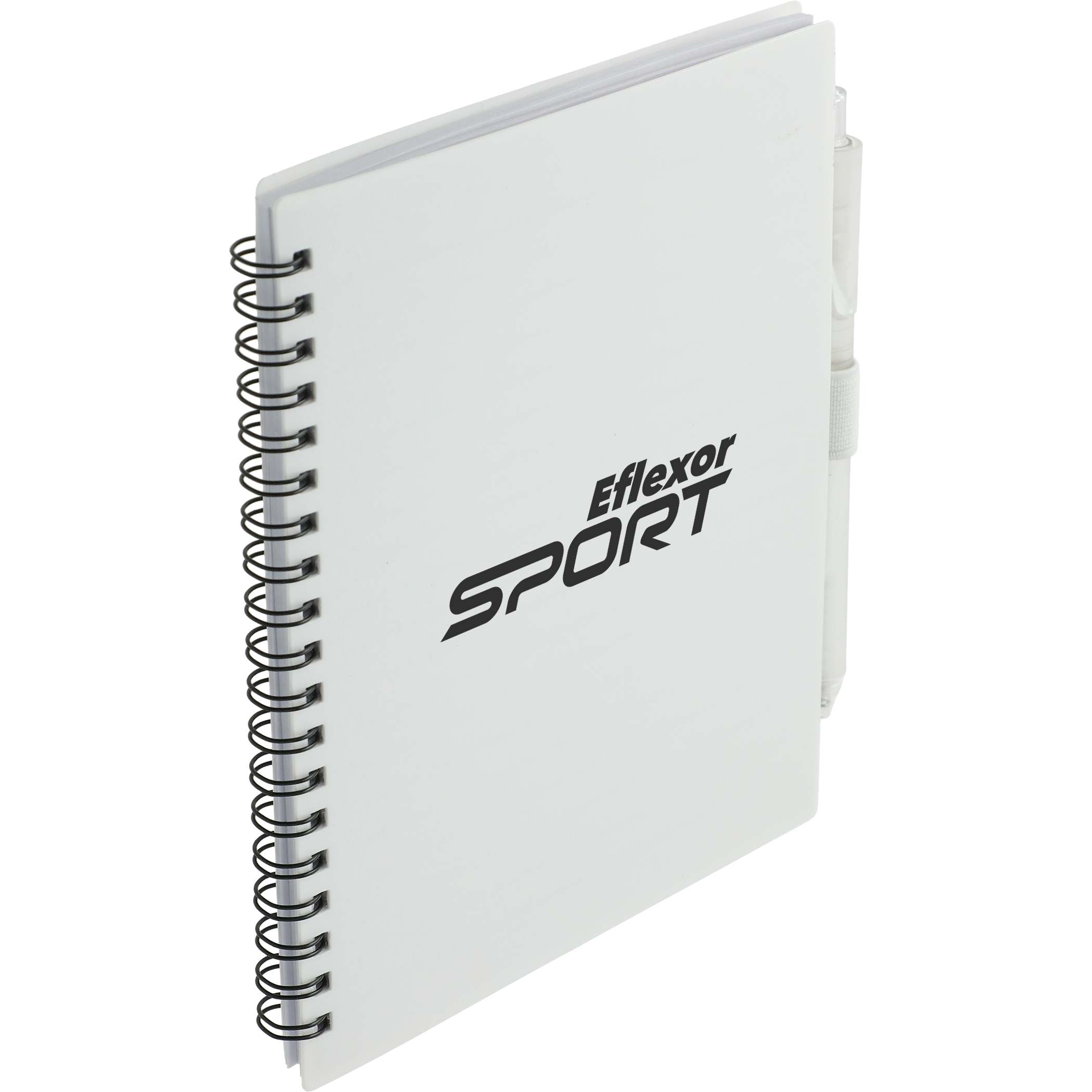 5.5” x 7” FSC® Recycled Spiral Notebook w/ RPET Pen - Image 36