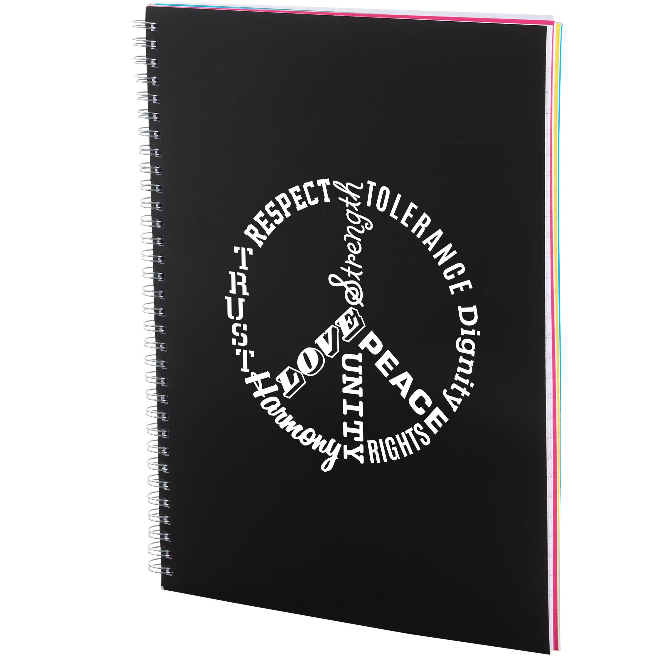 8.5" x 11" FSC® Mix Remark 5-subject Notebook - Image 8