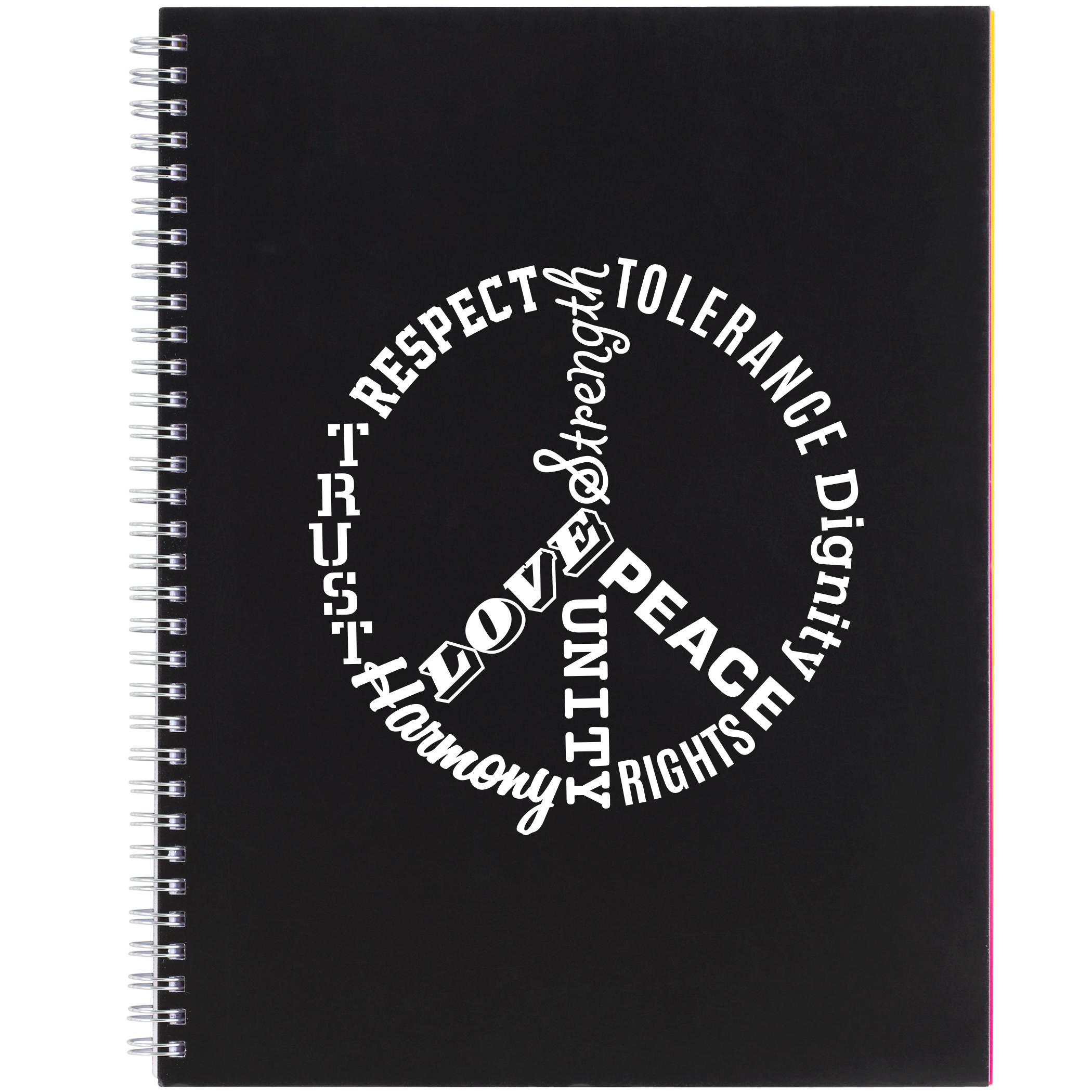 8.5" x 11" FSC® Mix Remark 5-subject Notebook - Image 10