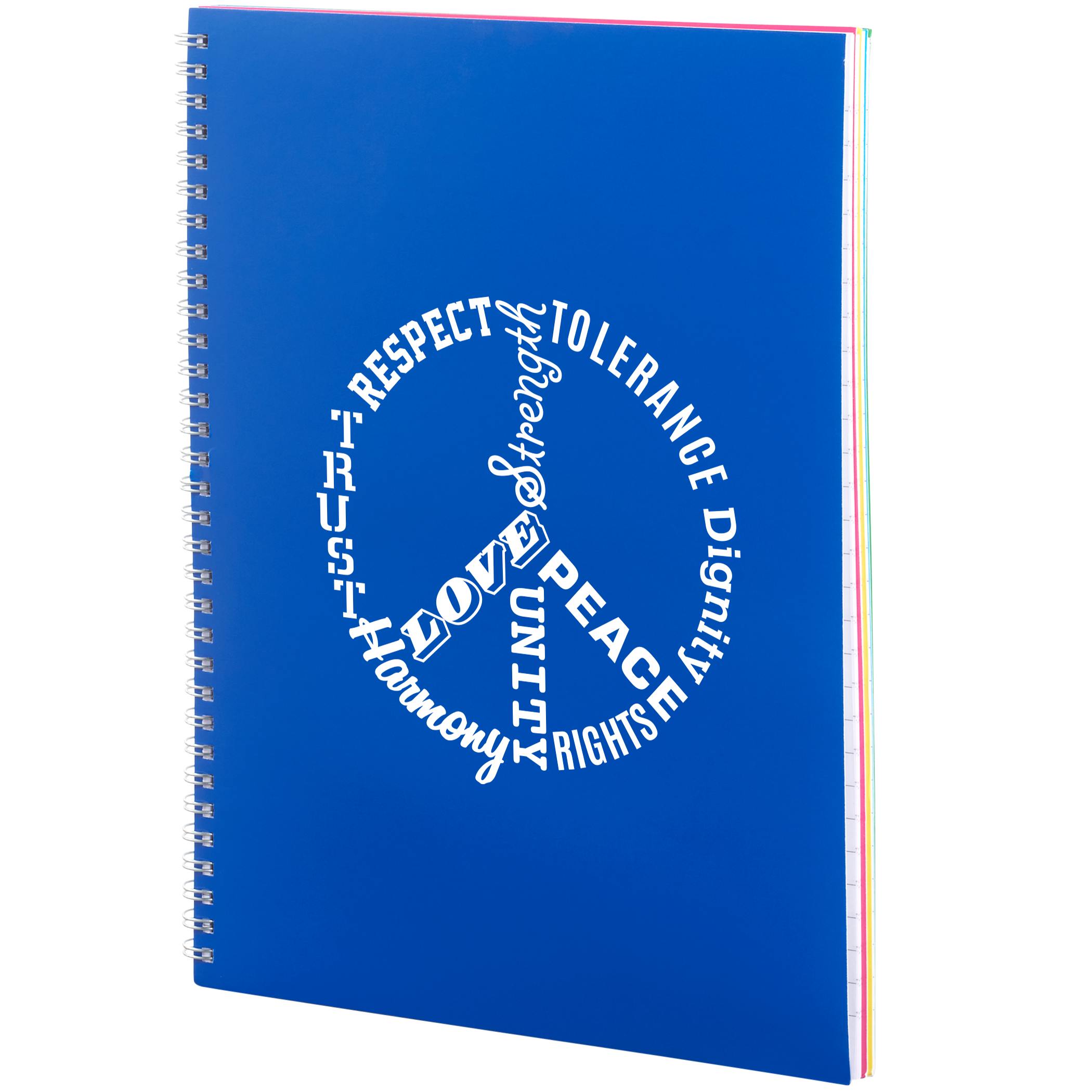 8.5" x 11" FSC® Mix Remark 5-subject Notebook - Image 17