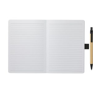 Alternative view of 5" x 7" FSC® Recycled Notebook and Pen Set