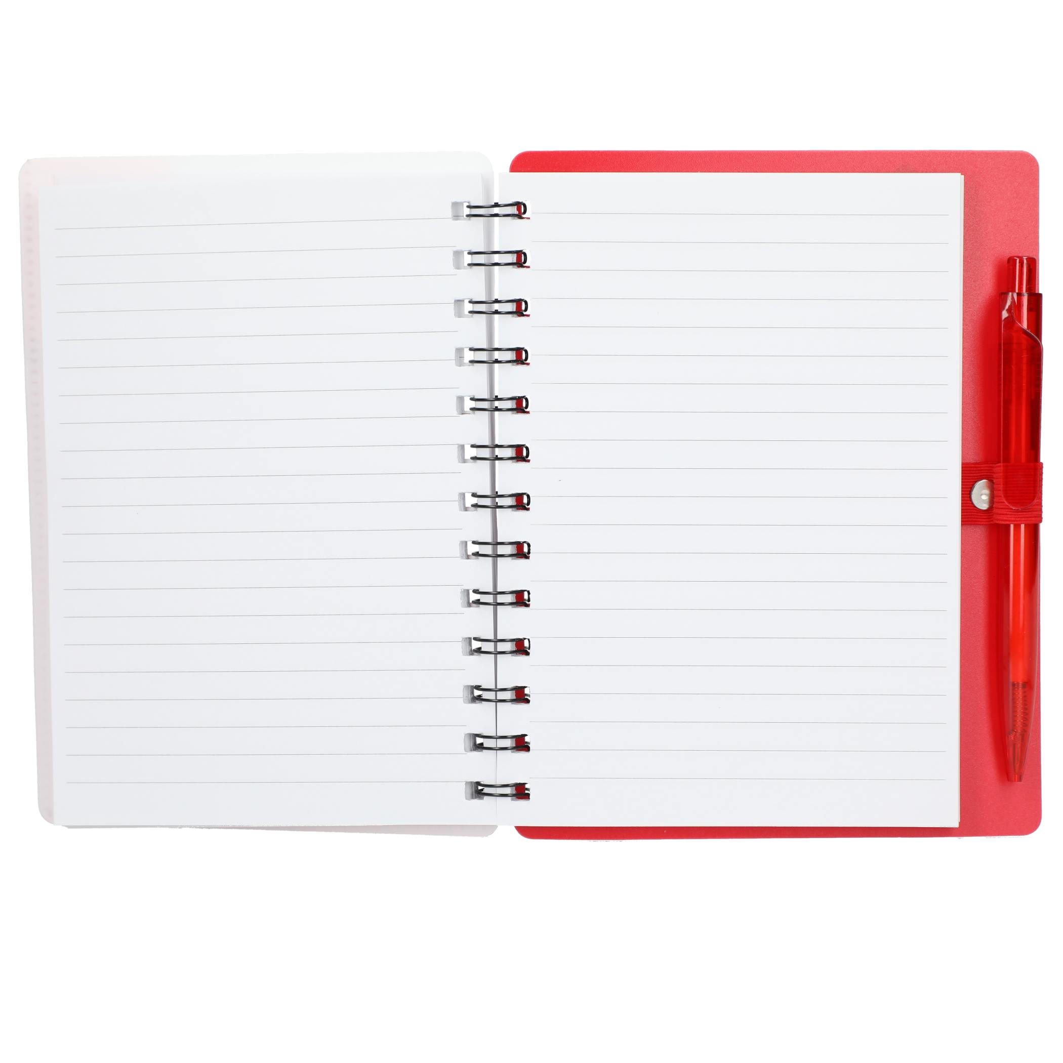 5" x 7" Recycled Pace Spiral Notebook w Pen - Image 10