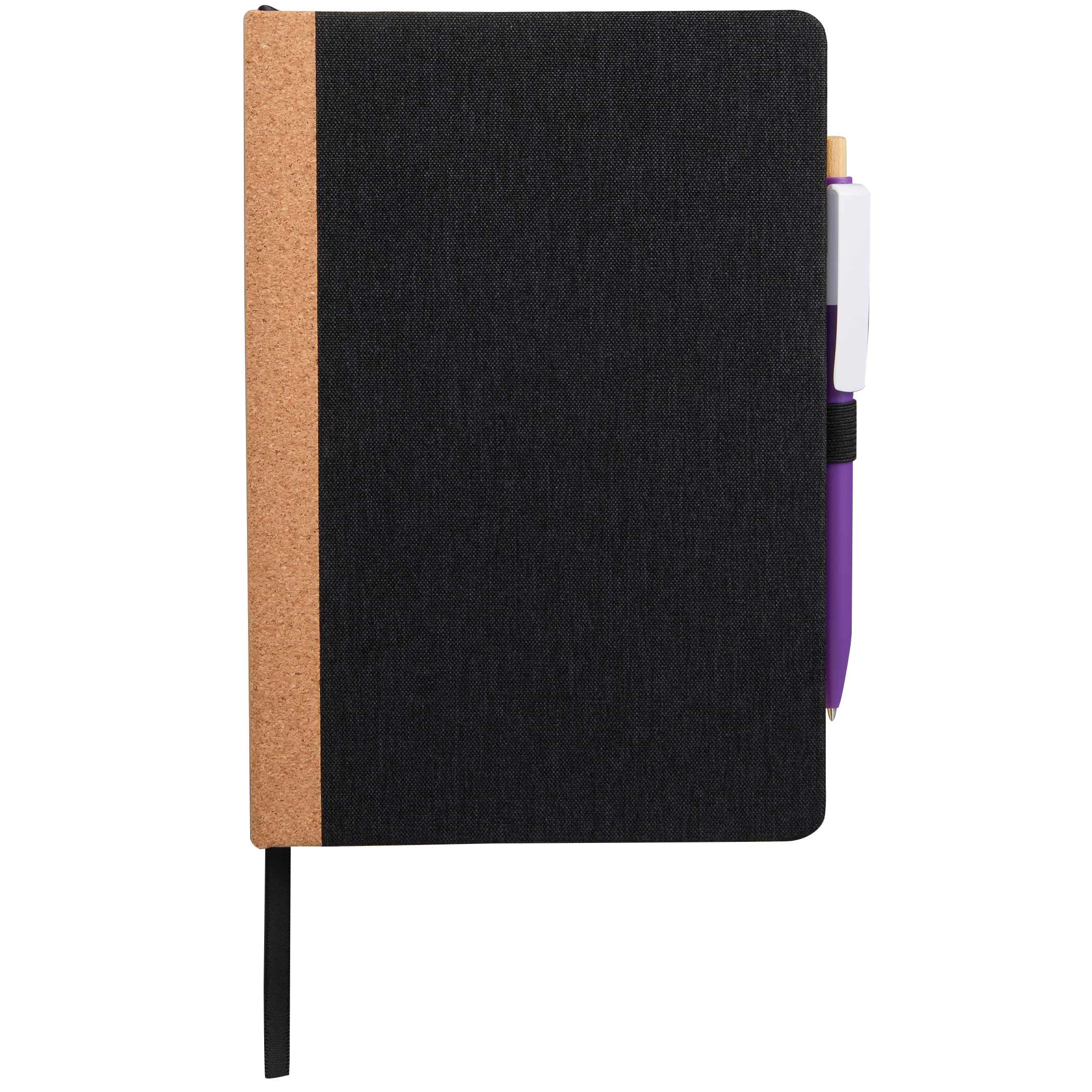 5.5" x 8.5" Recycled PET and Cork Bound Journal - Image 5