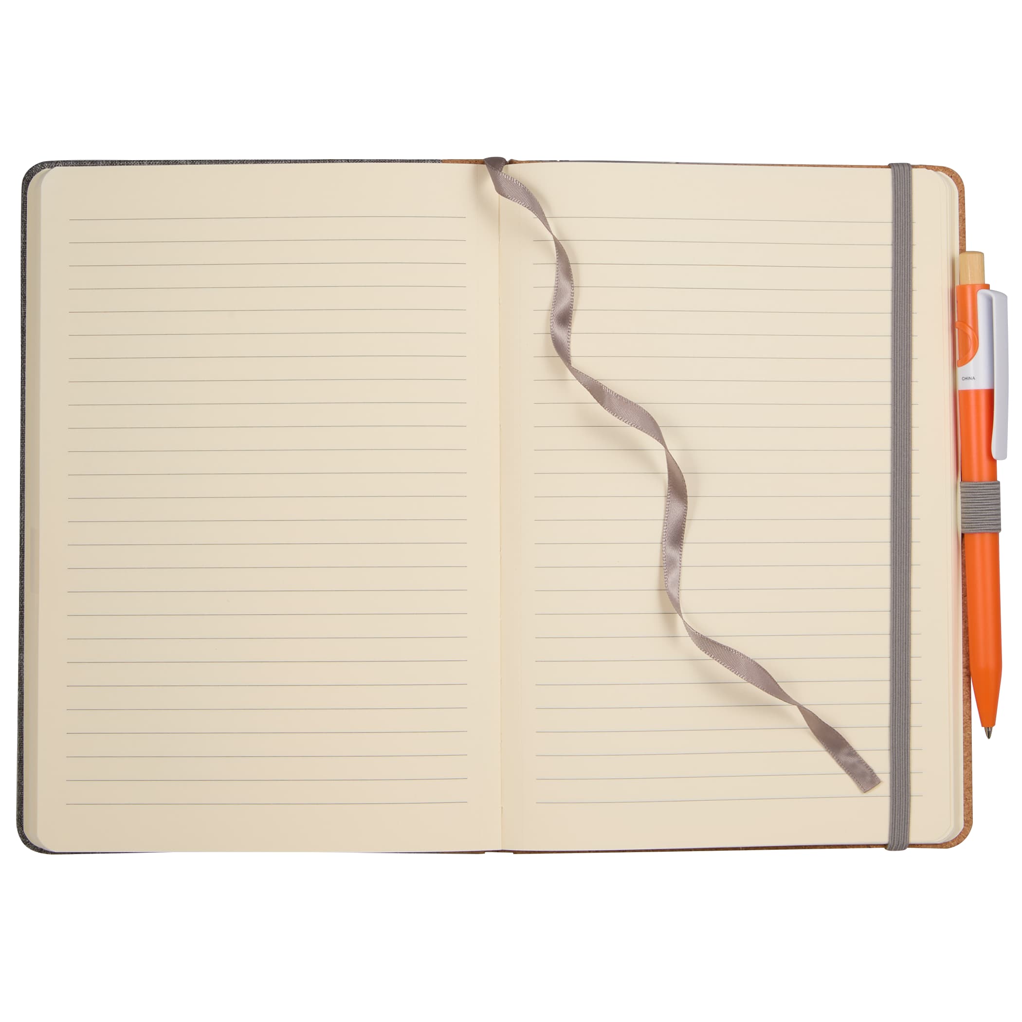 5.5" x 8.5" Recycled PET and Cork Bound Journal - Image 12