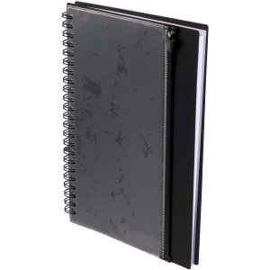 Alternative view of 5.5" x 8.5" Spiral Notebook with Clear Pocket