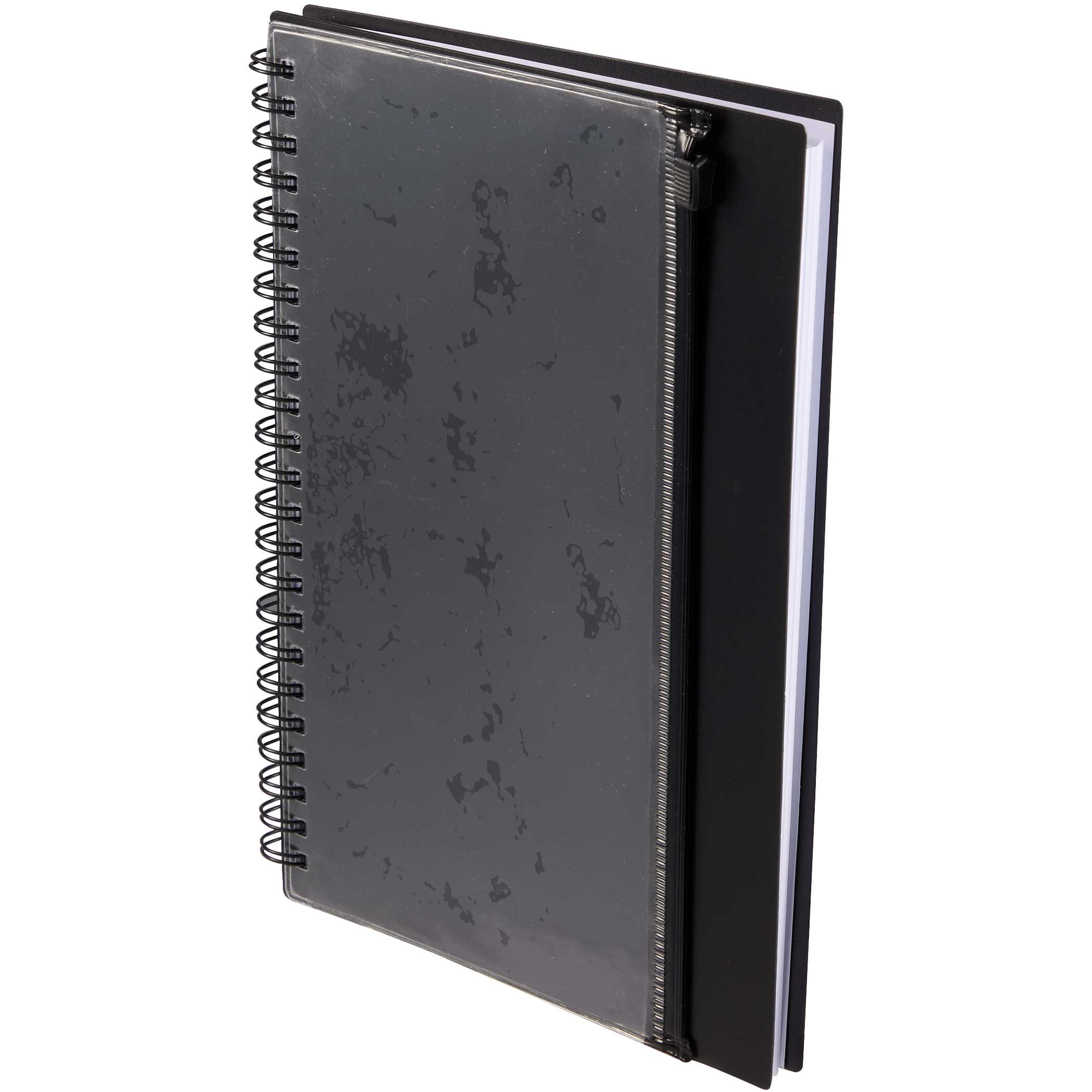 5.5" x 8.5" Spiral Notebook with Clear Pocket - Image 2