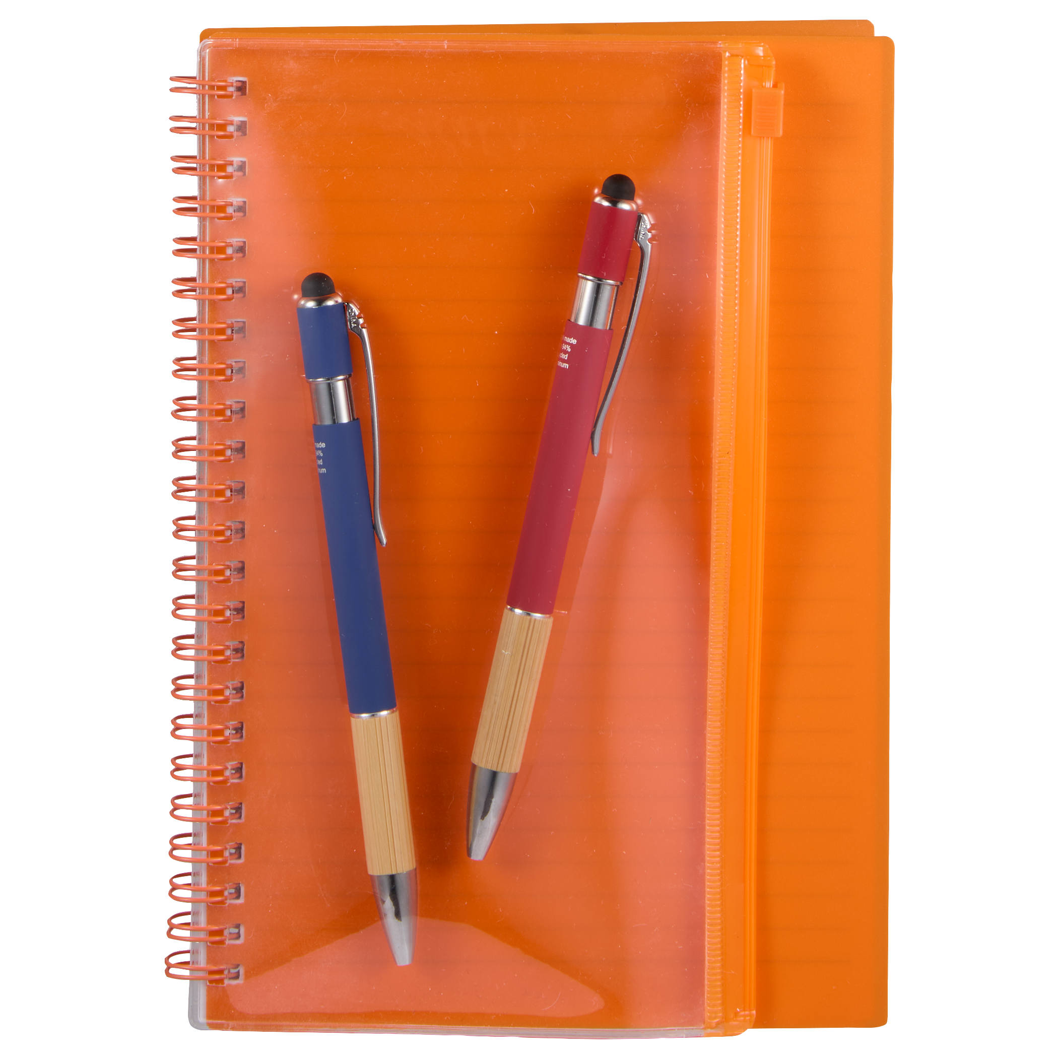 5.5" x 8.5" Spiral Notebook with Clear Pocket - Image 15